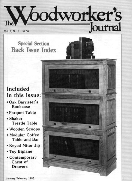 Woodworker’s Journal – Vol 09, Issue 1 – Jan Feb 1985