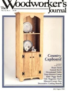Woodworker’s Journal – Vol 12, Issue 4 – July-Aug 1988