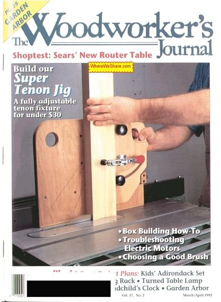 Woodworker’s Journal – Vol 17, Issue 2 – Mar-Apr 1993