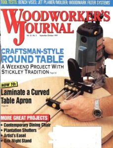 Woodworker’s Journal – Vol 21, Issue 5 – Sept-Oct 1997