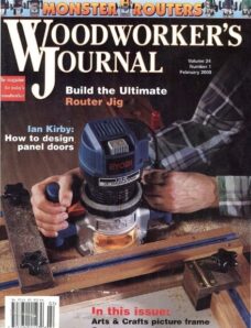 Woodworker’s Journal – Vol 24, Issue 1 – Jan-Feb 2000