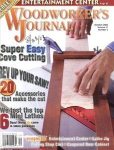 Woodworker’s Journal – Vol 27, Issue 5 – Sept-Oct 2003
