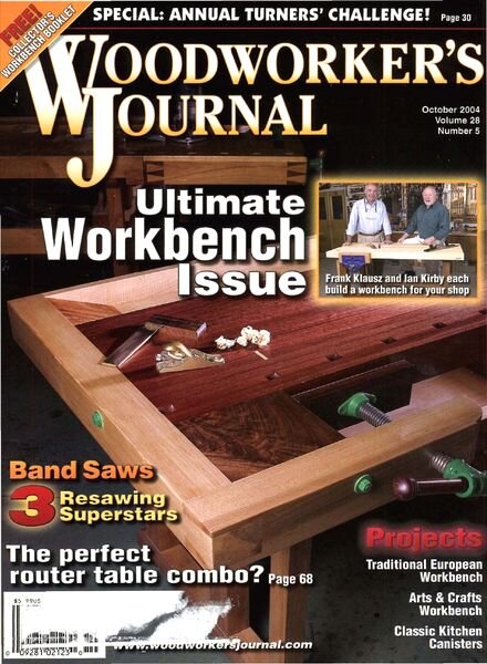 Woodworker’s Journal – Vol 28, Issue 5 – Sept-Oct 2004