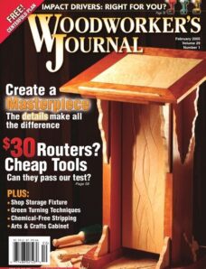 Woodworker’s Journal — Vol 29, Issue 1 — Jan-Feb 2005