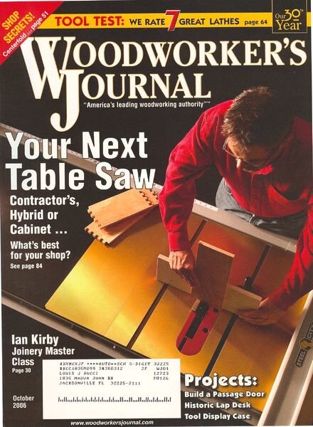Woodworker’s Journal — Vol 30, Issue 5 — SeptOct 2006