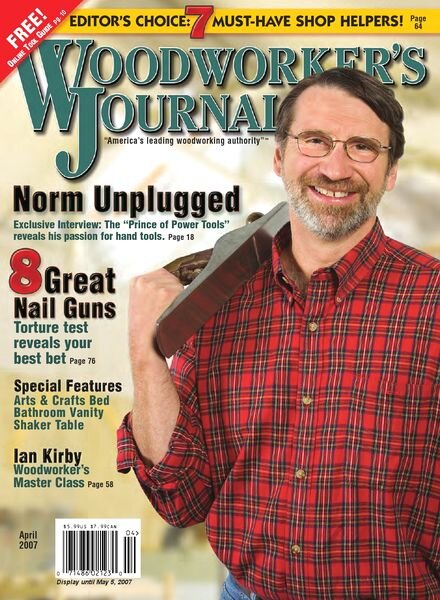 Woodworker’s Journal – Vol 31, Issue 2 – April 2007