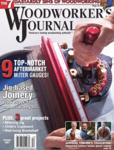 Woodworker’s Journal – Vol 31, Issue 5 – October 2007
