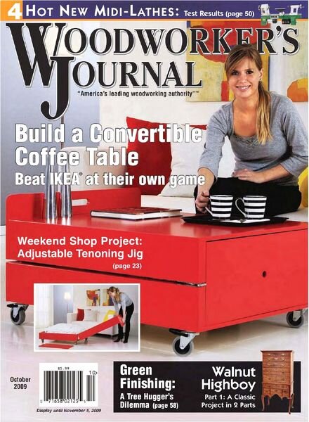 Woodworker’s Journal — Vol 33, Issue 5 — 2009-09-10