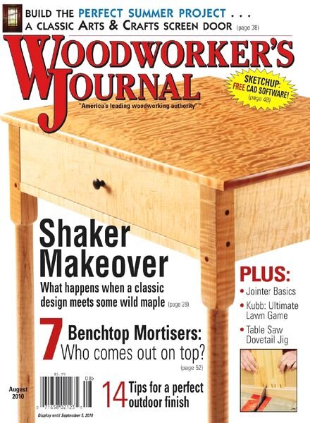 Woodworker’s Journal — Vol 34, Issue 4 — 2010-07-08