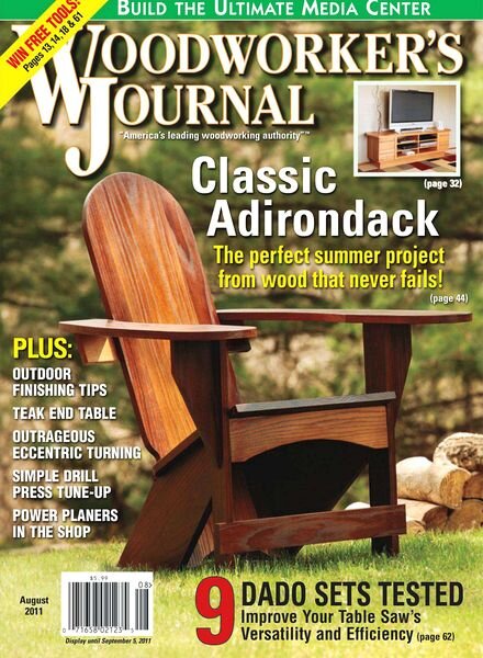 Woodworker’s Journal – Vol 35, Issue 4 – August 2011