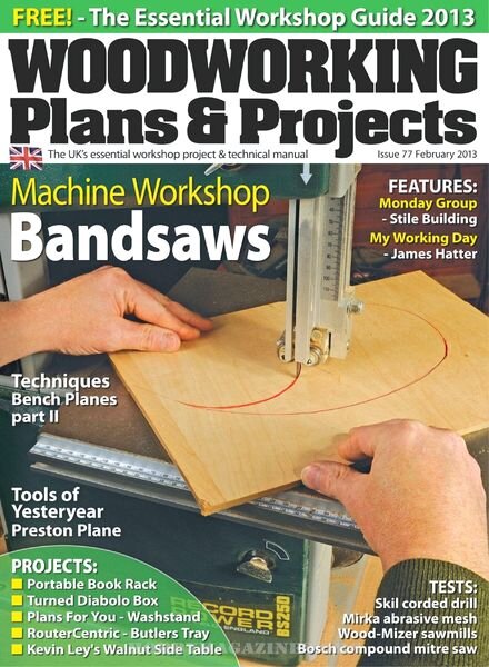 Woodworking Plans & Projects Issue 077