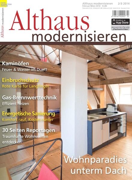 Althaus Modernisieren – Februar-Marz 2014