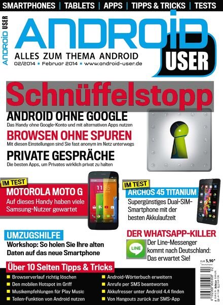 Android User Magazin Februar N 02, 2014