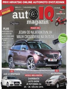 AutoIQ magazin 31 broj 7 Kolovoza 2013