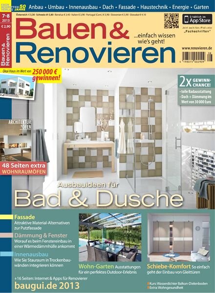 Bauen & Renovieren Magazin N 07-08, 2013