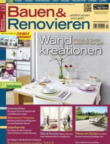 Bauen & Renovieren Magazin N 09-10, 2013