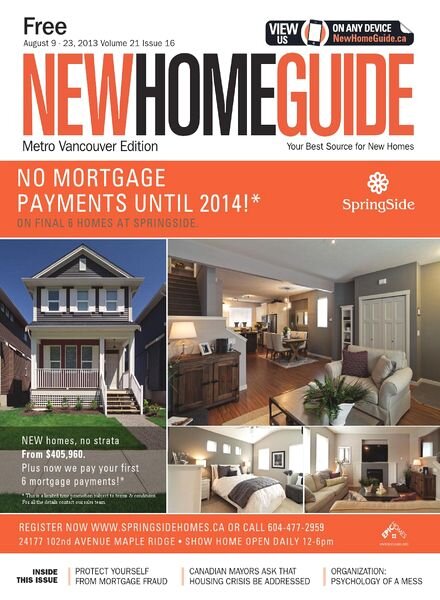 BC New Home Guide — 9-23 August 2013