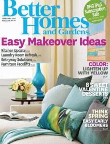 Better Homes and Gardens USA – February 2014