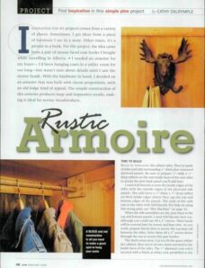 Canadian Home Workshop – Armoire