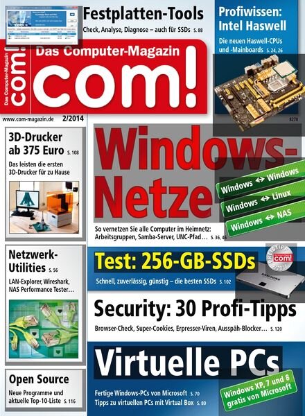 Com! Computermagazin Februar N 02, 2014