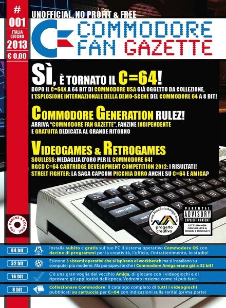 Commodore Fan Gazette 01, 2013