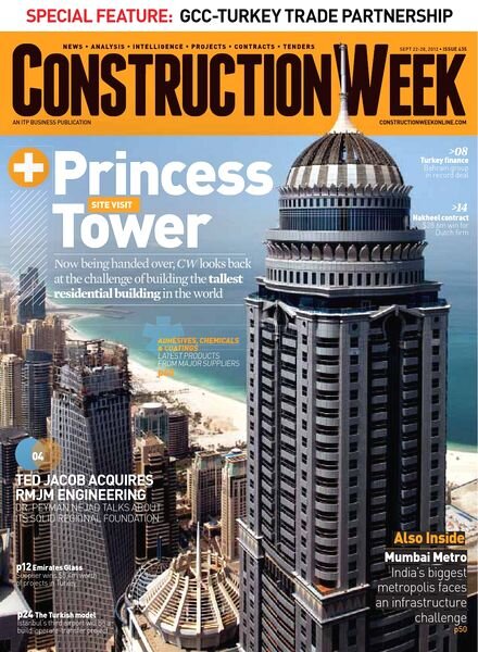 Construction Week – 22-28 September 2012