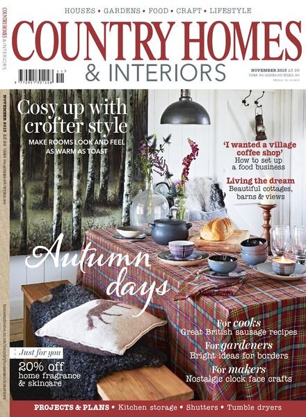 Country Homes & Interiors Magazine – November 2013