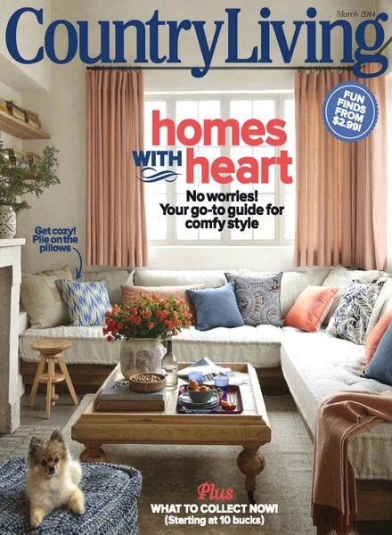 Country Living USA – March 2014