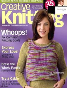 Creative Knitting 2007-01