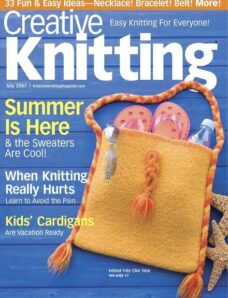 Creative Knitting 2007-07