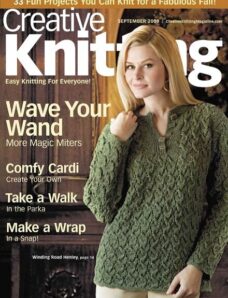 Creative Knitting 2009-09