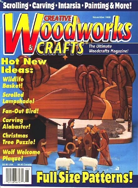 Creative Woodworks & Crafts – Issue 60, November 1998