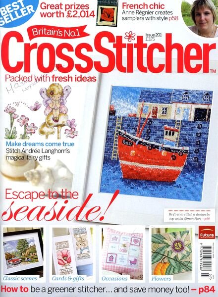 CrossStitcher 201 July 2008