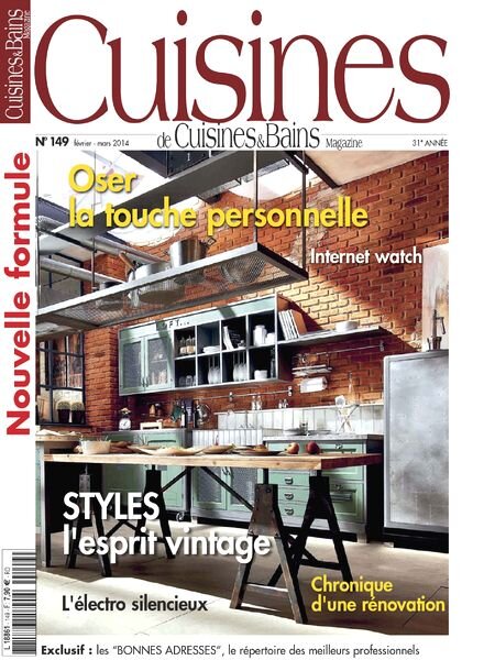 Cuisines & Bains Magazine N 149 — Fevrier-Mars 2014
