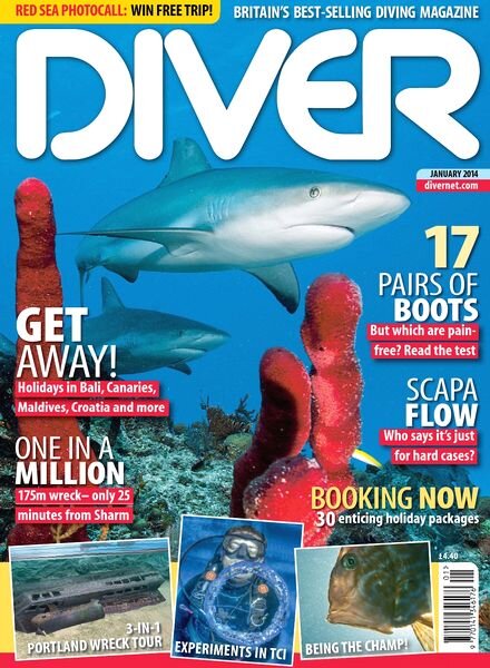 Diver Magazine – January 2014