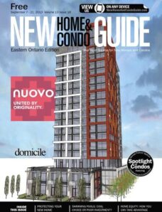 Eastern Ontario New Home & Condo Guide – 21 September 2013