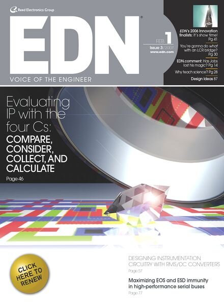 EDN Magazine – 01 February 2007