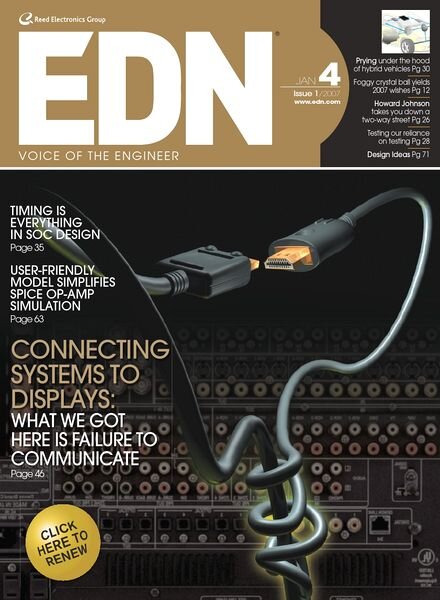 EDN Magazine – 04 January 2007
