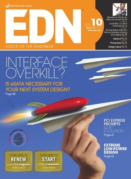 EDN Magazine – 10 May 2007