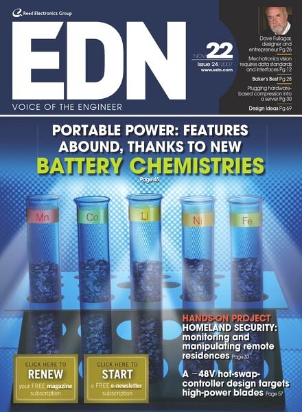 EDN Magazine – 22 November 2007