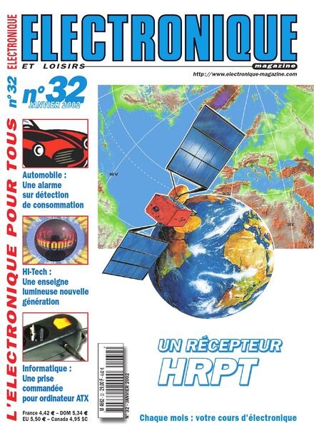 Electronique Et Loisirs 032 — 2002 — Janvier