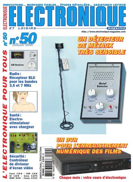 Electronique Et Loisirs 050 – 2003 – Juillet