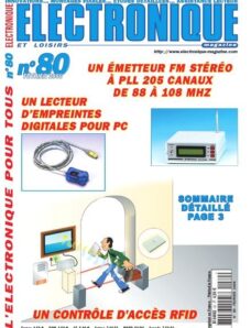 Electronique Et Loisirs 080 – 2006