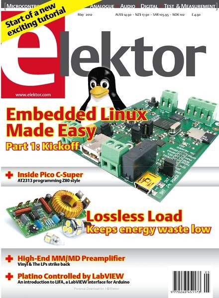Elektor Electronics 5. 2012
