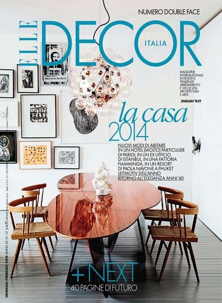 Elle Decor Italia – January-February 2014