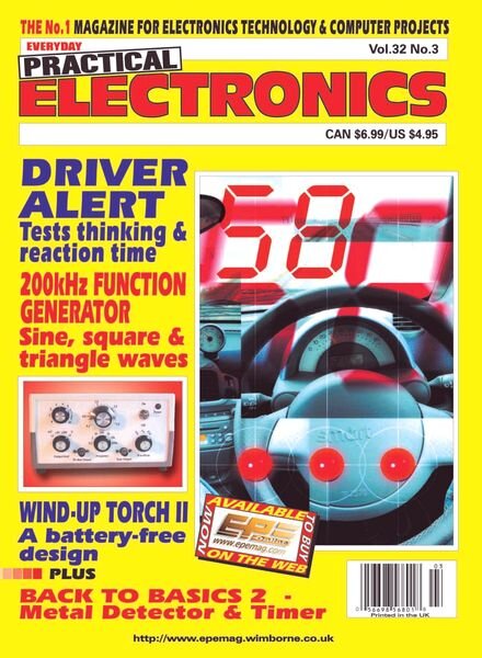 Everyday Practical Electronics 2003-03
