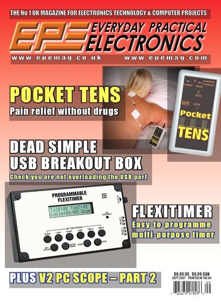Everyday Practical Electronics 2007-09