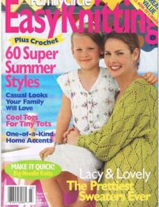 Family Circle Easy Knitting 1999 Spring-Summer