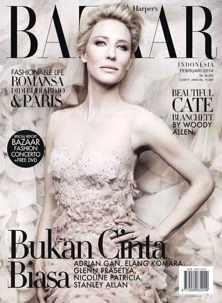Harper’s Bazaar Indonesia — Februari 2014