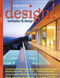 inspiration DESIGN! — Architektur & Design Magazin 01, 2014